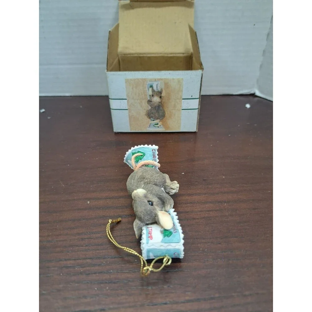 Charming Tails Stamp Dispenser Ornament